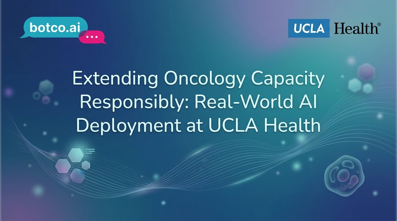 Extending Oncology Capacity Responsibly: Real-World AI Deployment at UCLA Health