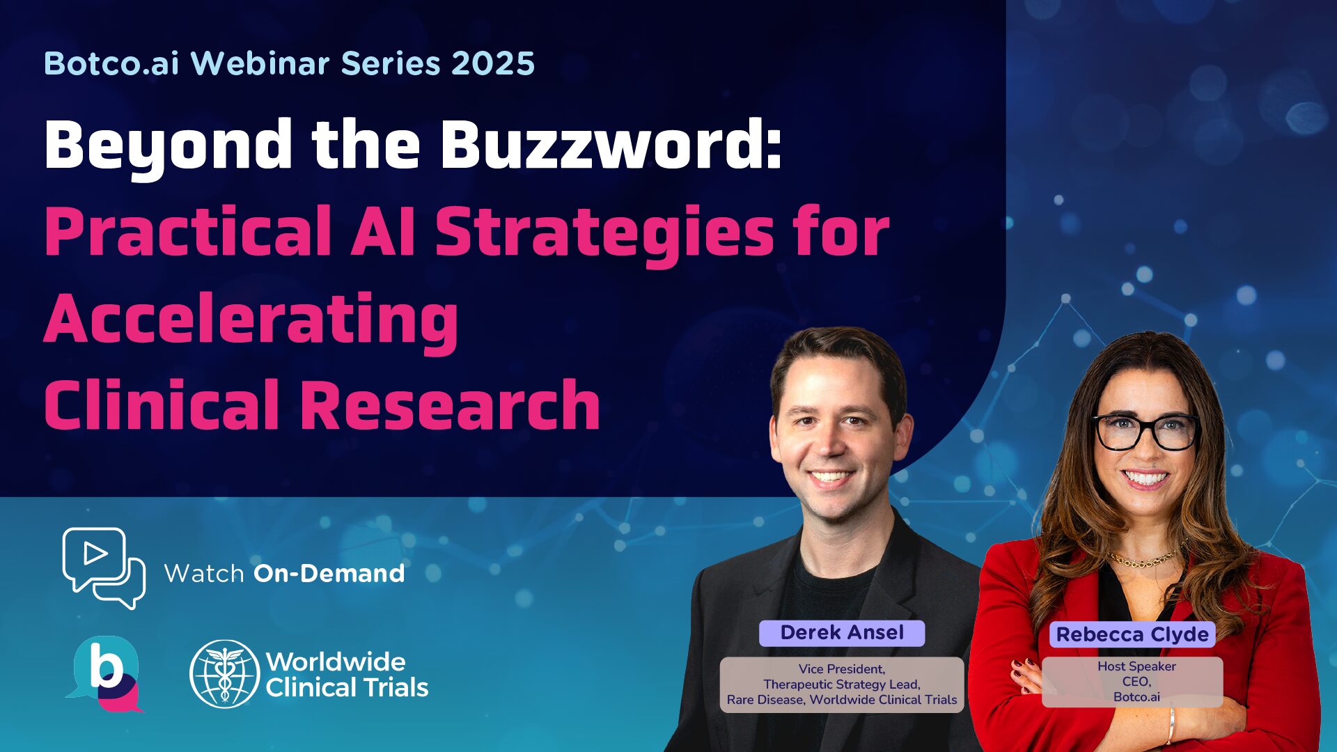 Beyond the Buzzword: AI Strategies for Accelerating Clinical Research